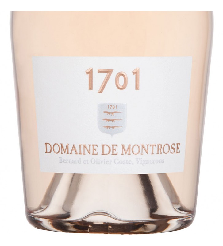 Etiquette rosé Domaine Montrose